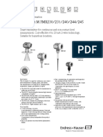 Micropilot M FMR230/231/240/244/245: Technical Information