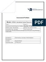 Assessment Portfolio: 5HR006: International Human Resources-The Key Issues