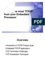 Getting The Most TCP/IP From Your Embedded Processor