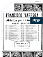 [Free Scores.com] Tarrega Francisco Estudio en Forma de Minueto 5106