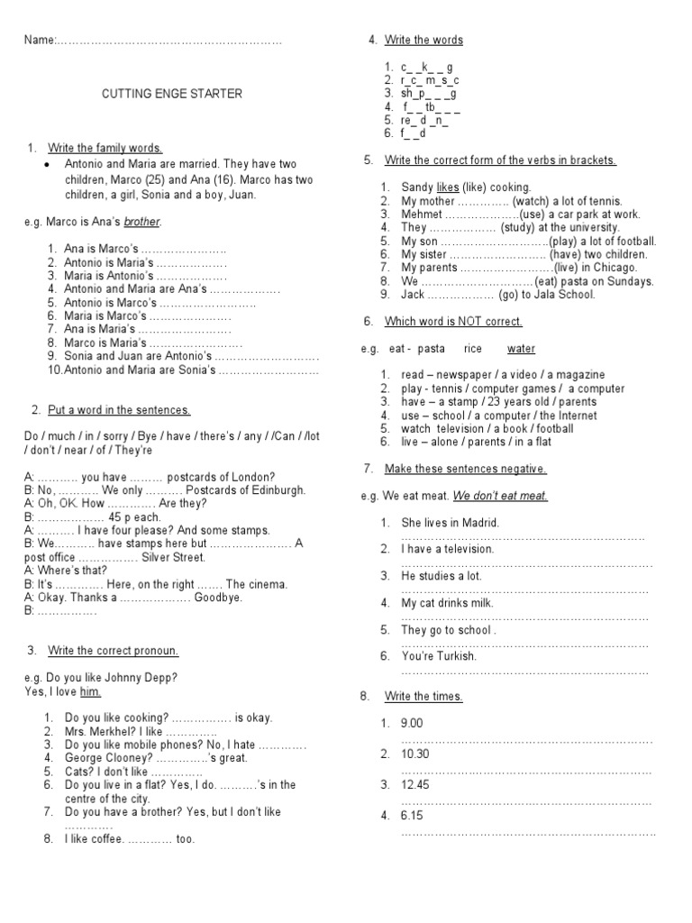 Cutting Edge Starter Pdf Meal Lunch