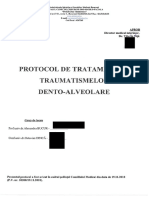 7. PROTOCOL DE TRATAMENT AL TRAUMATISMELOR DENTO-ALVEOLARE-V2