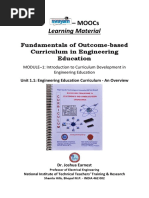 Unit 1.1 Engineering Education Curriculum - An Overviewf