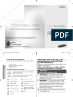 Samsung Microwave Owner's Manual