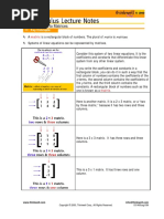 An Introduction To Matrices: Matrix