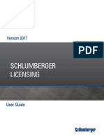 Schlumberger Licensing User Guide