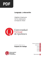 Unamuno, Virginia (2014) Lenguaje y Educación (Cap. 4)