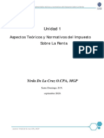 Aspectos fundamentales del Impuesto Sobre la Renta