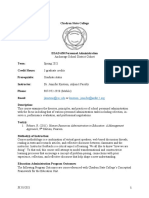 Edad638 Personnel Administration Syllabus Spring 2021