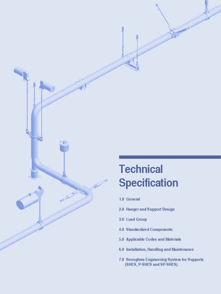 Pipe Hanger and Support Design Guide | PDF | Pipe (Fluid Conveyance ...