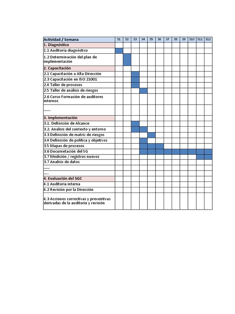 TA5 Formato Plan de Implementación | PDF, image size:768x1024