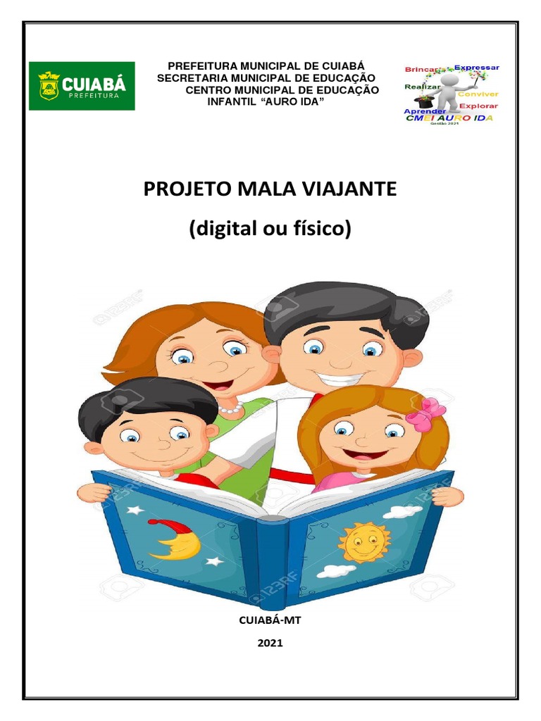 Projeto Mala Viajante 2021 | PDF | Pré-escola | Escrita