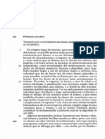 Tránsito Del Conocimiento Racional Moral Ordinario Al Filosófico