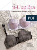 Create custom-fit bras with foam cups