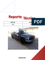 Reporte Vehicular