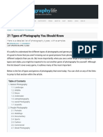 Photographylife Com Types of Photography