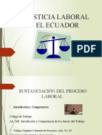 La Justicia Laboral en El Ecuador