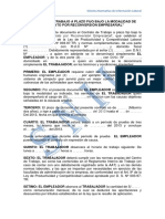 Contrato Por Recorversion Empresarial