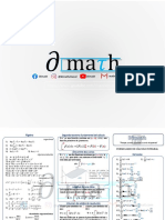 Formulario Cálculo Integral y Diferencial