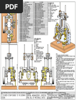 2 CYLINDER STEAM ENGINE TO THE BERNAY DESIGN