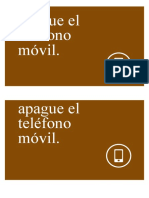 Apague El Teléfono Móvil