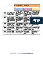 Rúbrica de Evaluación de Una Infografía