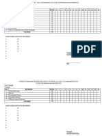 Format Penilaian Bedsite