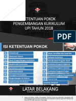 Ketentuan Pokok Kurikulum UPI 2018 Ok