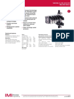 V44/V45, 2 X 3/2, 5/2 & 5/3 Mini ISO Valves: Medium: Flow: Operating Pressure: Media/Ambient Temperature: Materials