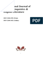 International Journal of Applied Linguistics & English Literature