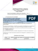 Guía de actividades y rúbrica de evaluación - Fase 2 - Formular ideas preliminares sobre el tema (1)