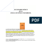 EVIDENCIA A ORIGEN LA LENGUA DE SEÑAS COLOMBIANA