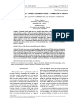 Estilos Parentales, Parentalidad Positiva y Formación de Padres