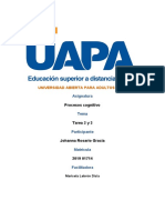 Tarea 2 y 3 Proceso Cognitivo