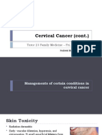 Cervical Cancer Management