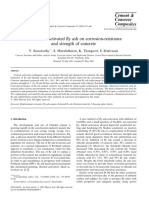 In Uence of Activated y Ash On Corrosion-Resistance and Strength of Concrete