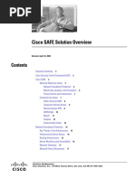 Cisco SAFE Solution Overview: Revised: April 16, 2009