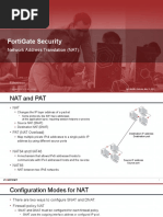 Fortigate Security: Network Address Translation (Nat)