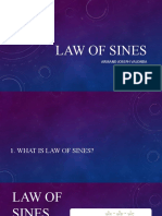 Law of Sines: Armand Joseph Valonda