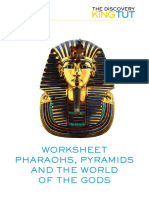 Worksheet Pharaohs, Pyramids and The World of The Gods