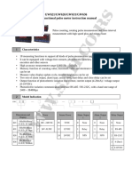 GW621/GW626/GW631/GW636 Multifunctional Pulse Meter Instruction Manual