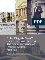 The Virginia Way: Race, The Lost Cause, & The Social Influence of Douglas Southall Freeman