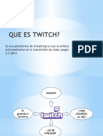 Conoce qué es Twitch, la plataforma de streaming de videojuegos