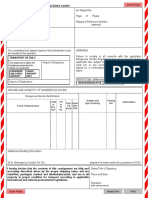 Dangerous Goods Declaration Form