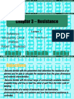 Chapter 3 - Resistance: Reference: Introductory Circuit Analysis Robert L. Boylestad