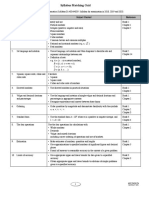 Syllabus Matching Grid: Theme or Topic Subject Content Reference