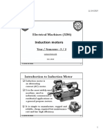 Electrical Machines (3206) Induction Motors: Year / Semester: 3 / 2