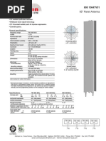 Datasheet 80010992 | PDF | Decibel | Antenna (Radio)