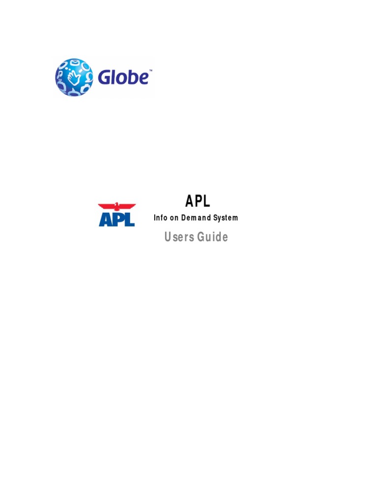 Users Guide Info On Demand System Pdf Microsoft Excel Personal
