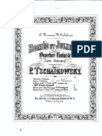 Tchaikovsky - Romeo e Giulietta - Partitura Completa (Solfeggi Pag. 61-76 e 91-105)